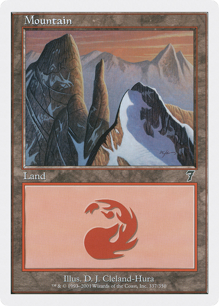 Mountain (337) - Seventh Edition