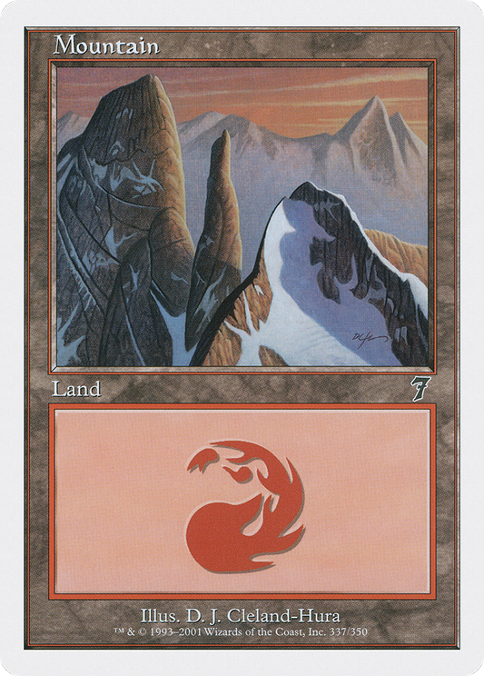 Mountain (337) - Seventh Edition