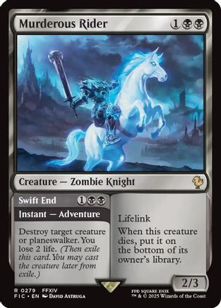 Murderous Rider (279) Surge Foil - Commander: FINAL FANTASY