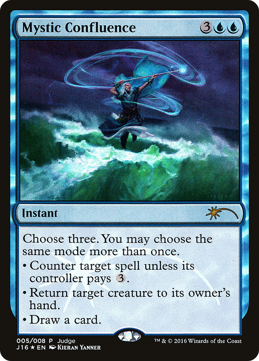Mystic Confluence (005) Foil - Judge Gift Cards 2016