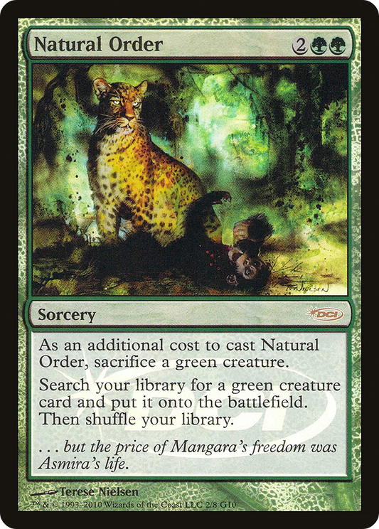 Natural Order (002) Foil - Judge Gift Cards 2010