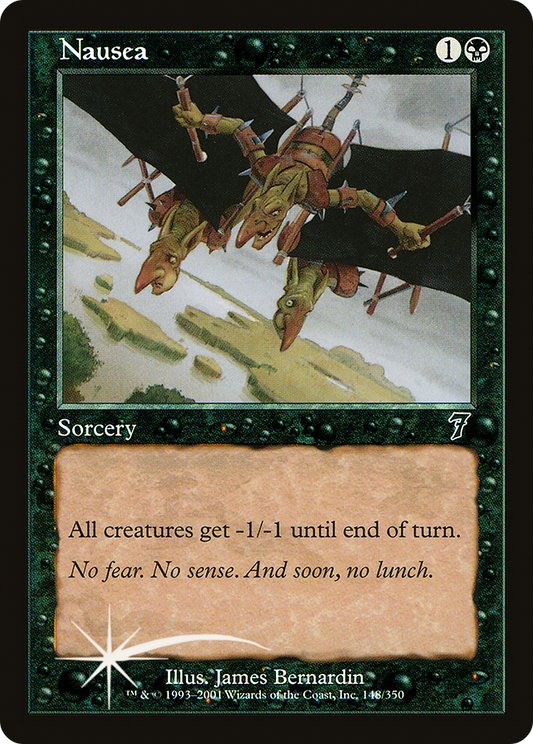 Nausea (148) Foil - Seventh Edition