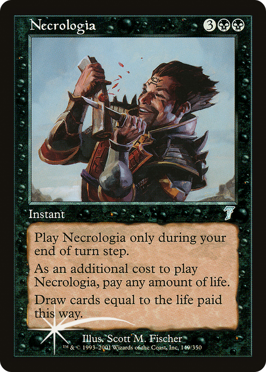 Necrologia (149) Foil - Seventh Edition