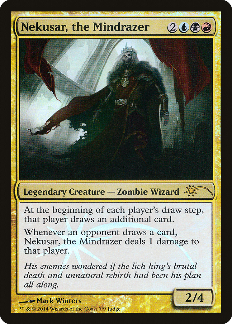 Nekusar, the Mindrazer (007) Foil - Judge Gift Cards 2014