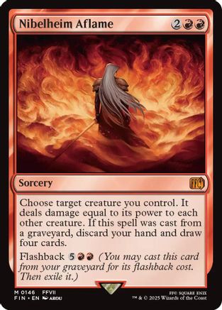 Nibelheim Aflame (146) Foil - FINAL FANTASY