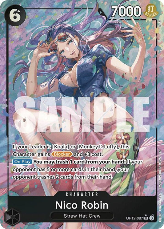 Nico Robin (Alternate Art) (OP12-087) Foil