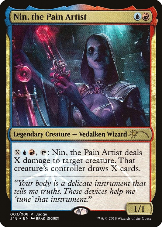 Nin, the Pain Artist (003) Foil - Judge Gift Cards 2018