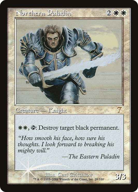Northern Paladin (028) Foil - Seventh Edition