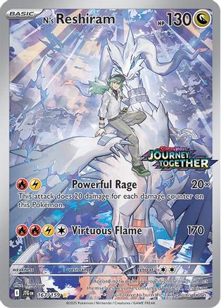 N's Reshiram (Stamped) (167) Holofoil - Miscellaneous Cards & Products
