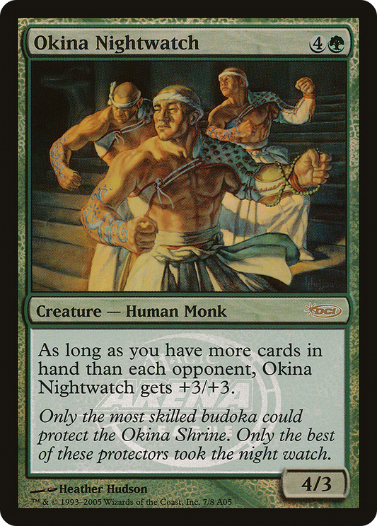 Okina Nightwatch (007) Foil - Arena League 2005