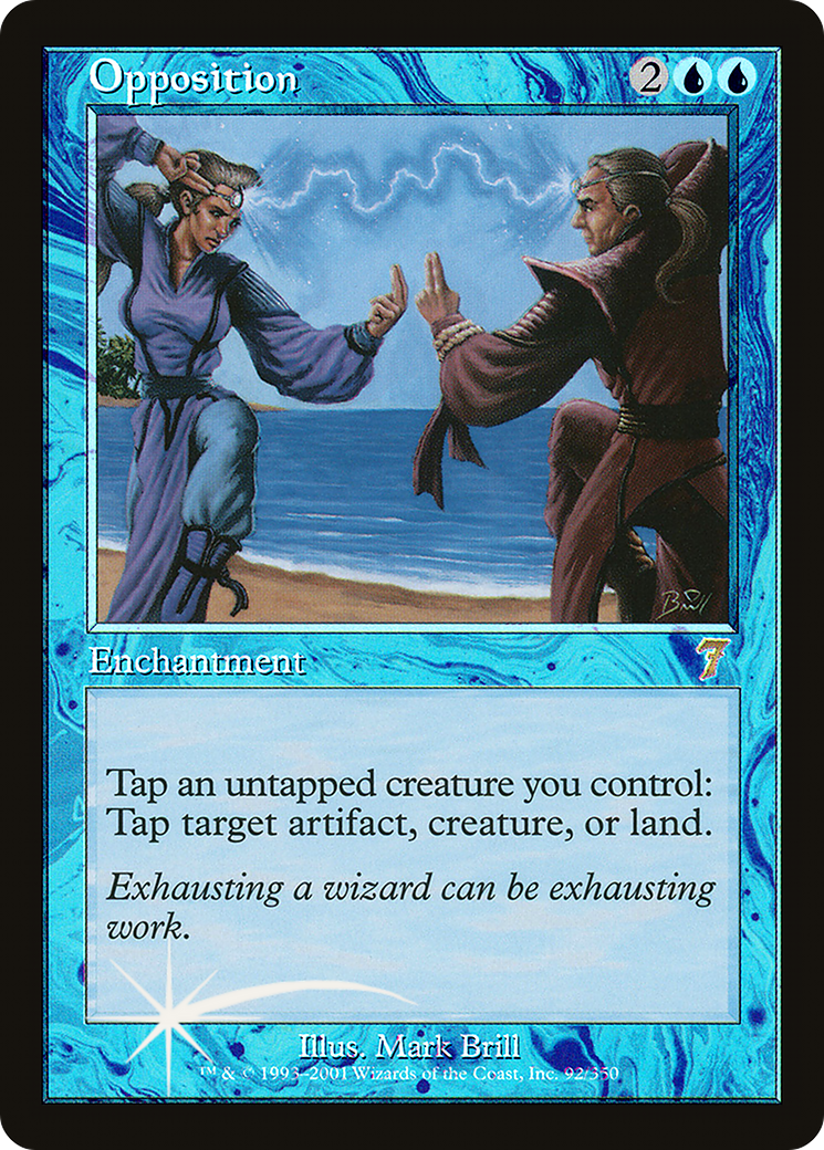 Opposition (092) Foil - Seventh Edition