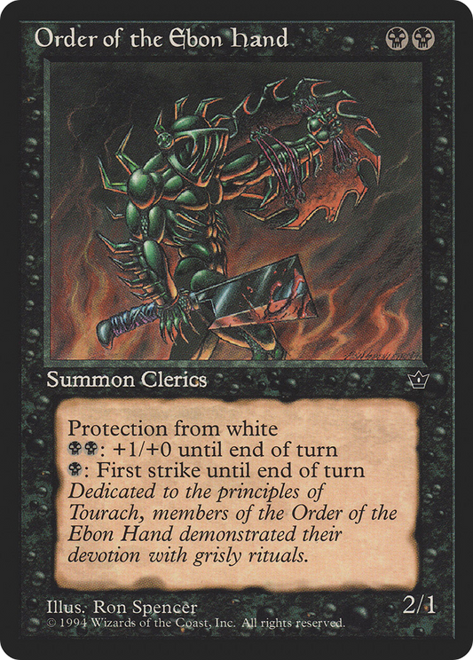 Order of the Ebon Hand (c) - Fallen Empires
