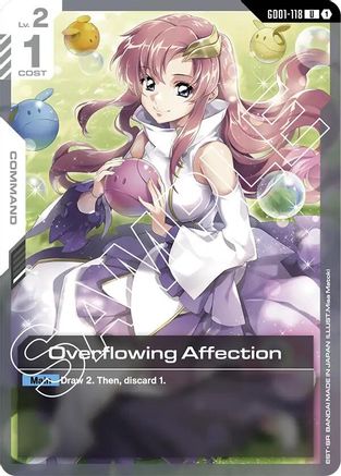 Overflowing Affection (GD01-118) - Newtype Rising