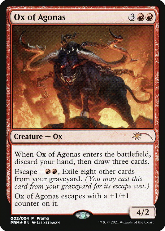 Ox of Agonas (002) (Year of the Ox 2021) Foil - Standard Showdown Promos
