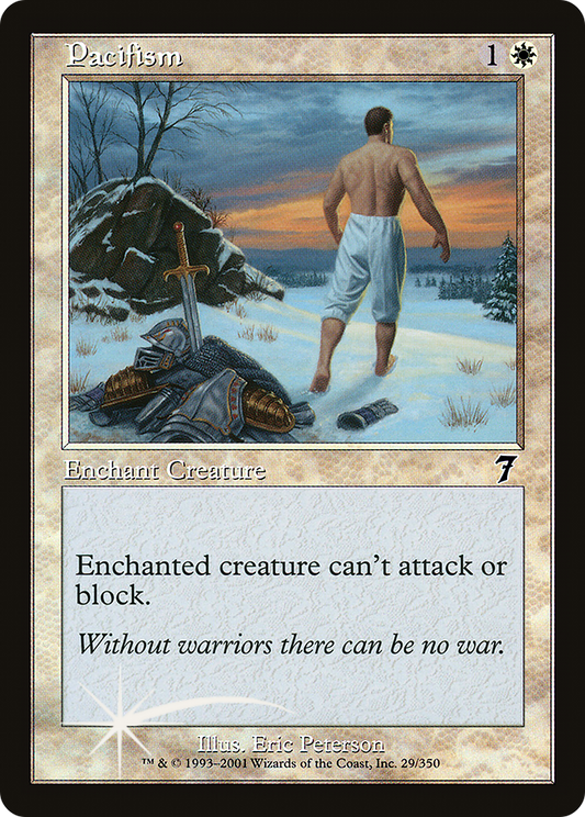 Pacifism (029) Foil - Seventh Edition