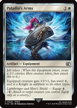 Paladin's Arms (028) Foil - FINAL FANTASY