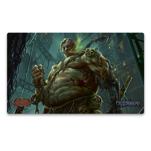 Flesh and Blood Playmat Riptide, Lurker of the Deep-Silver Goblin