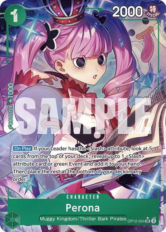 Perona (Alternate Art) (OP12-034) Foil