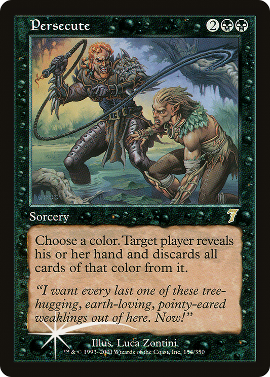 Persecute (154) Foil - Seventh Edition