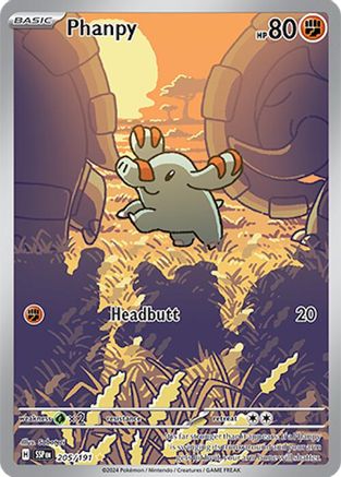 Phanpy (205) Holofoil - Surging Sparks