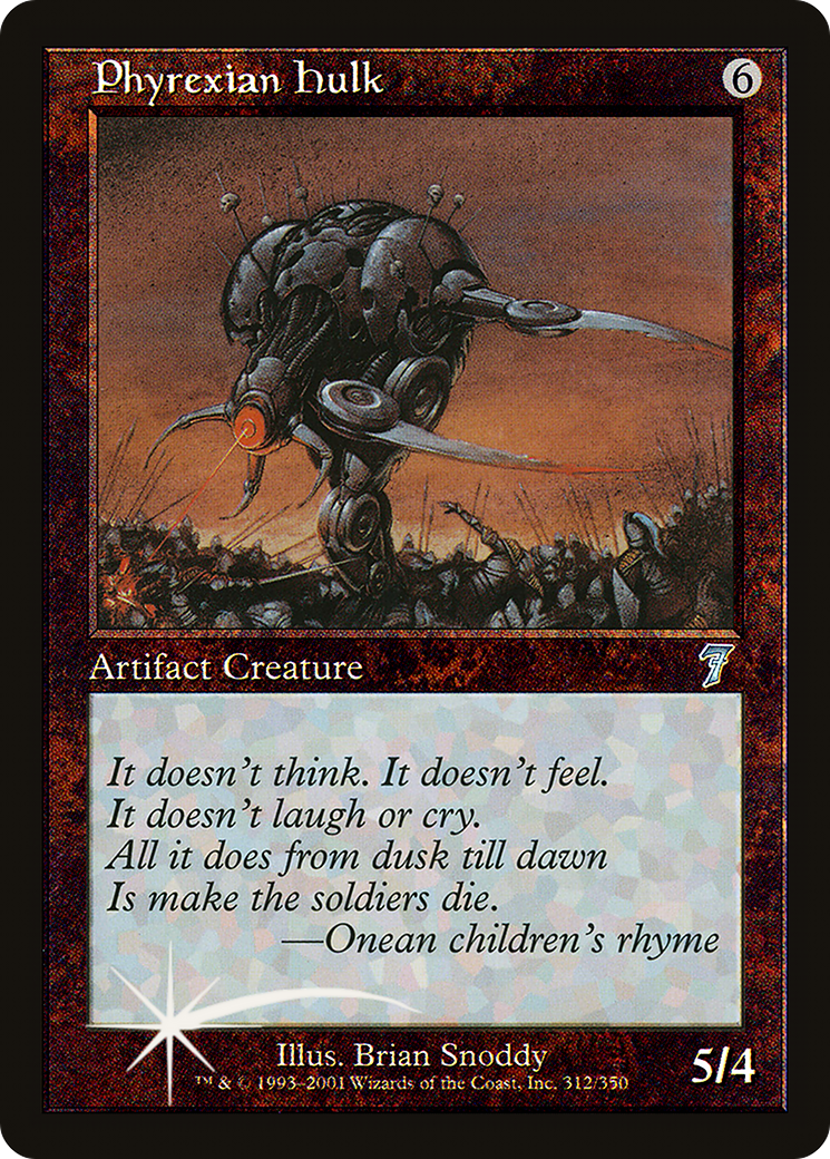Phyrexian Hulk (312) Foil - Seventh Edition