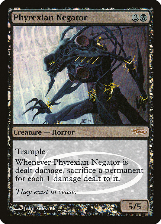Phyrexian Negator (004) Foil - Judge Gift Cards 2004