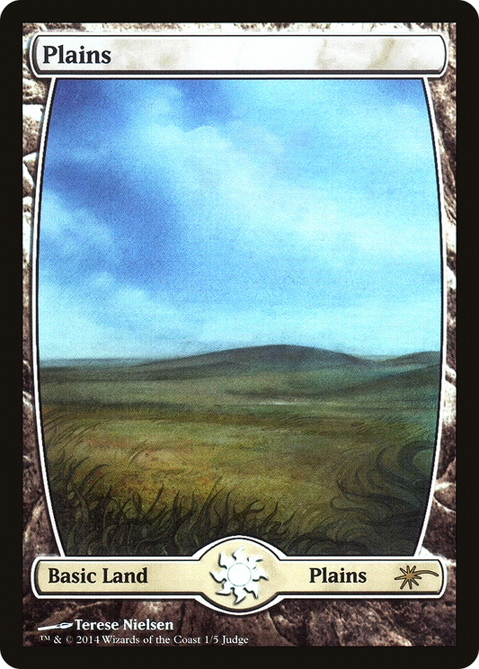 Plains (001) Foil - Judge Gift Cards 2014