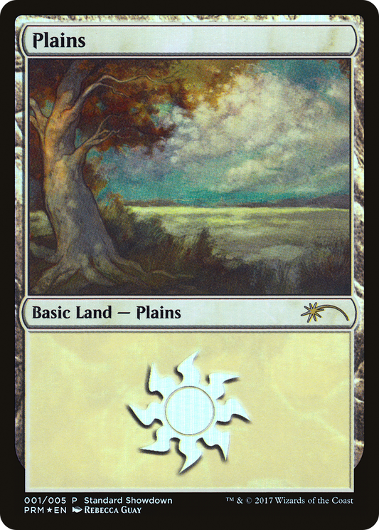 Plains (001) (XLN) Foil - Standard Showdown Promos