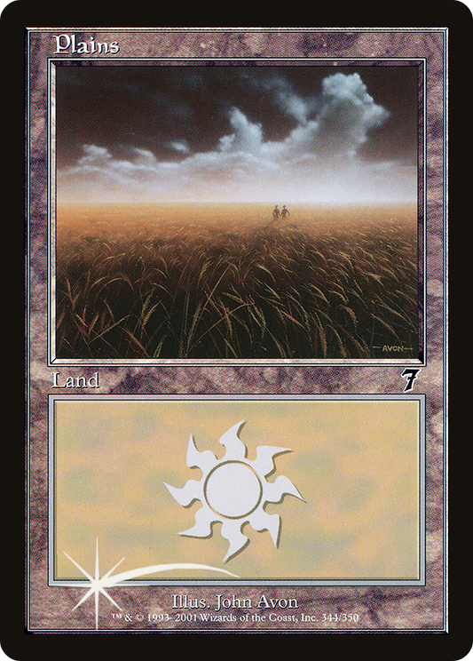 Plains (344) Foil - Seventh Edition