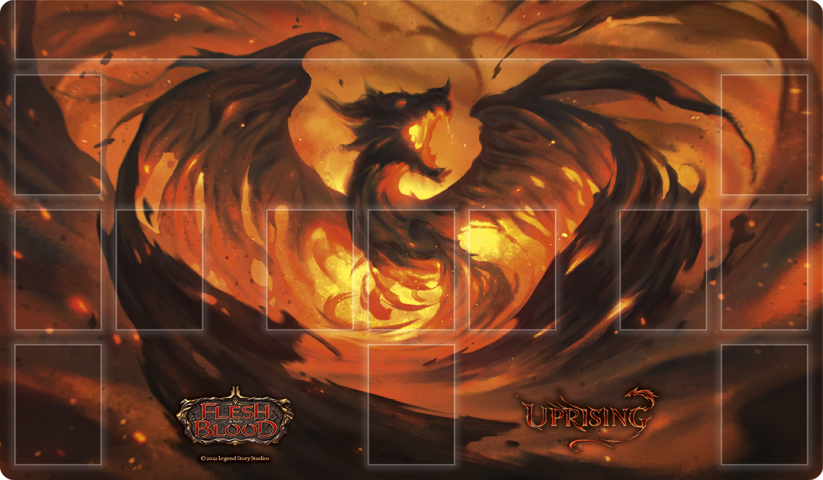 Flesh and Blood Playmat Aether Ashwing | Silver Goblin