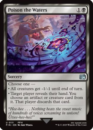 Poison the Waters (111) Foil - FINAL FANTASY