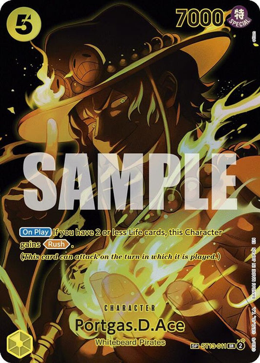 Portgas.D.Ace (SP) (ST13-011) Foil