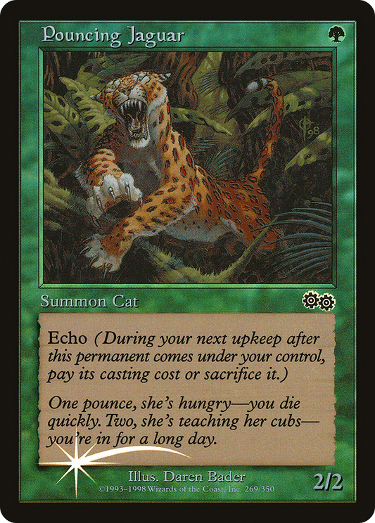 Pouncing Jaguar (002) Foil - Arena League 1999