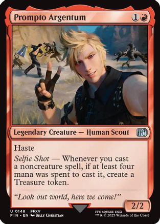 Prompto Argentum (148) Foil - FINAL FANTASY