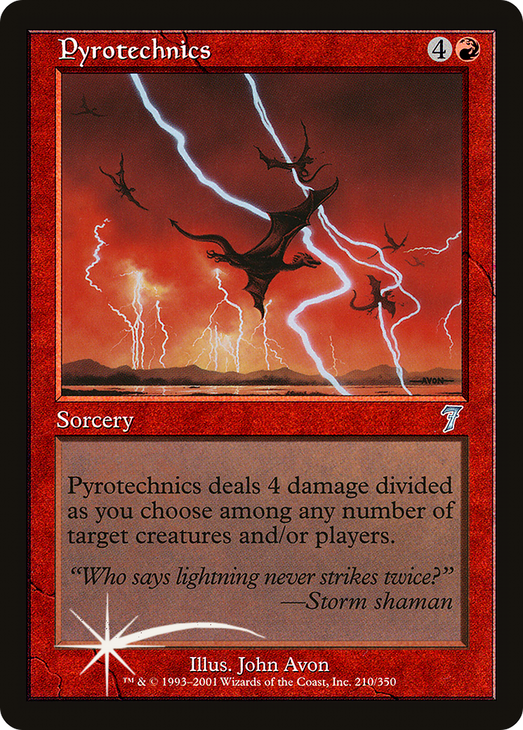 Pyrotechnics (210) Foil - Seventh Edition