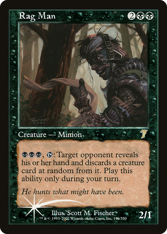 Rag Man (156) Foil - Seventh Edition