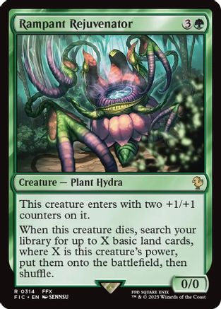 Rampant Rejuvenator (314) - Commander: FINAL FANTASY