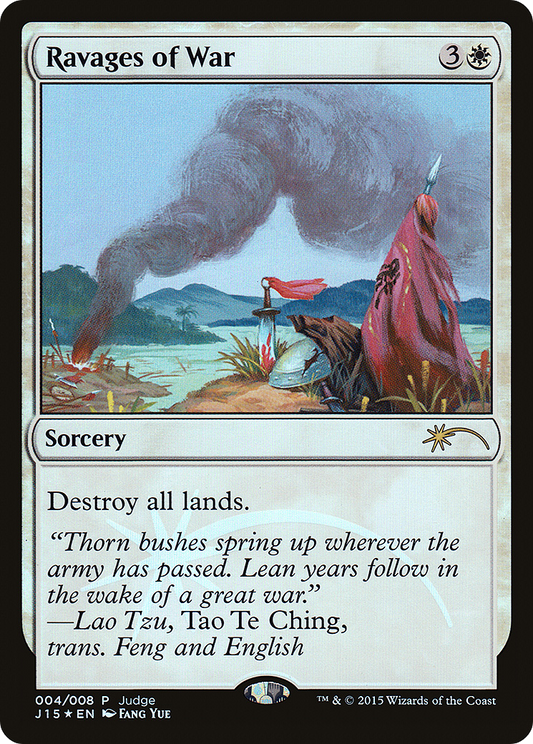 Ravages of War (004) Foil - Judge Gift Cards 2015