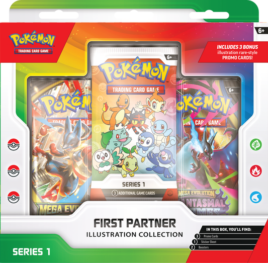 Pokémon TCG: First Partner Illustration Collection Series 1