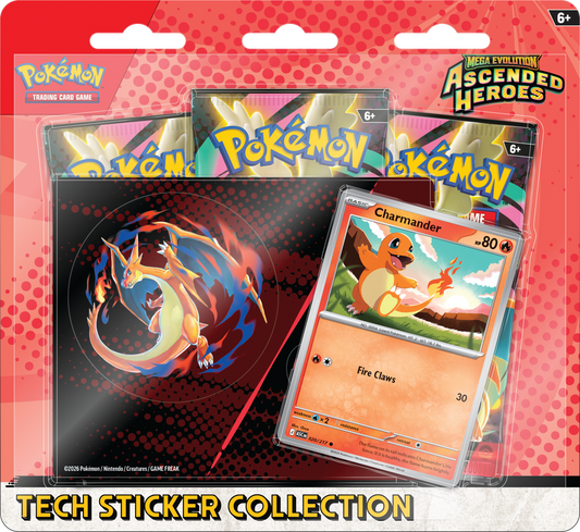 Pokémon TCG: Mega Evolution - Ascended Heroes Tech Sticker Collection
