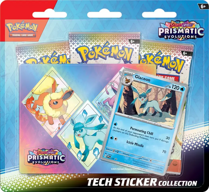 Pokémon TCG: Scarlet & Violet - Prismatic Evolutions Tech Sticker Collection