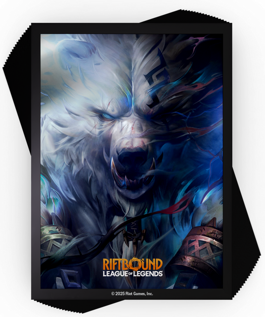 Riftbound: League of Legends TCG: Origins - Art Sleeves - Volibear [100ct]
