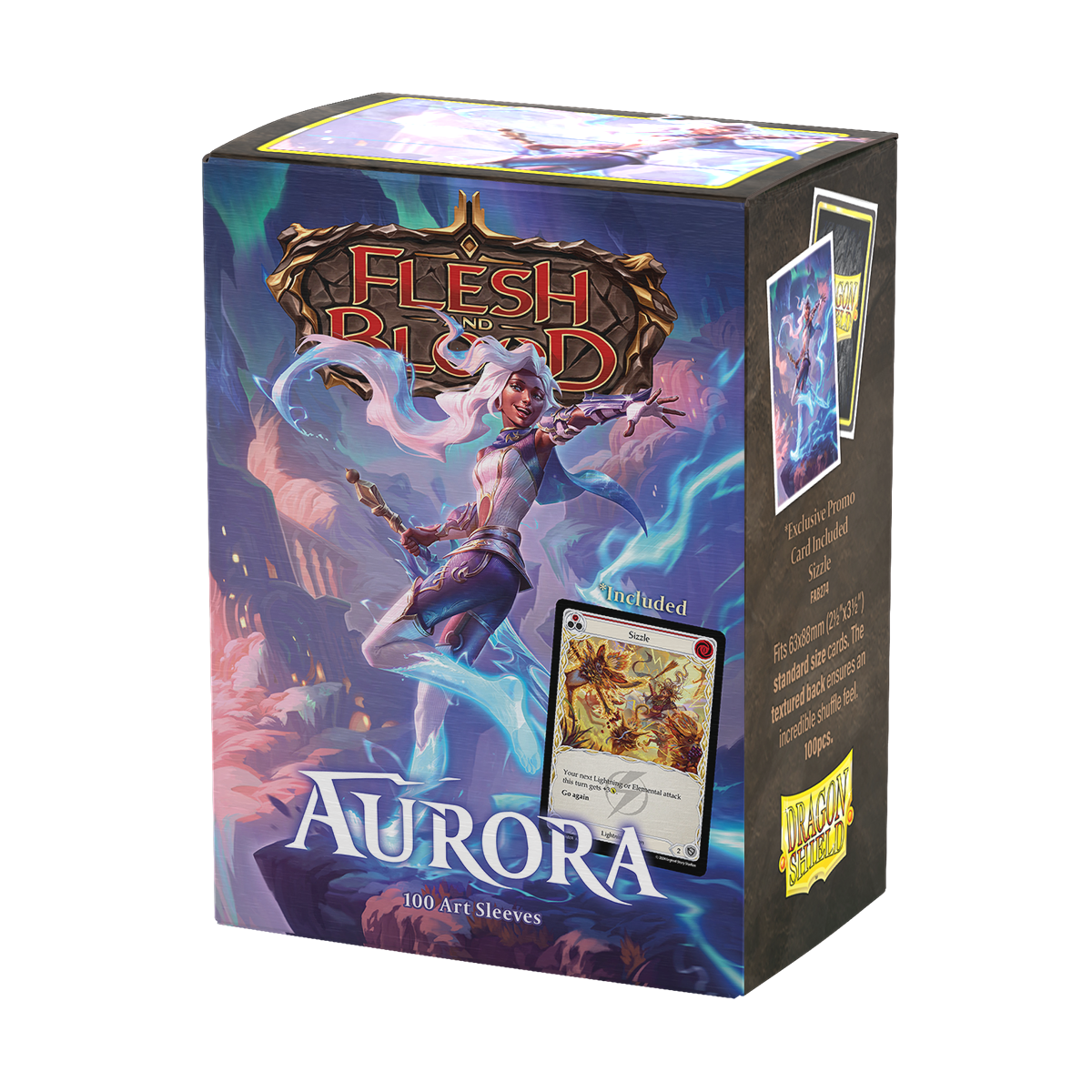 Dragon Shield Matte Art Sleeves: Flesh and Blood - Aurora [100ct]