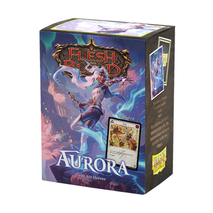 Dragon Shield Matte Art Sleeves: Flesh and Blood - Aurora [100ct]