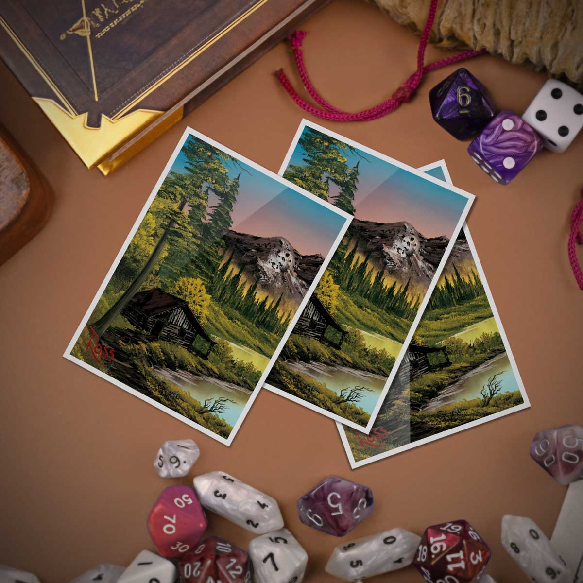 APEX Sleeves Bob Ross - Mountain Retreat [105ct]