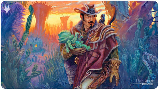 Outlaws of Thunder Junction Playmat Yuma, Proud Protector-Silver Goblin