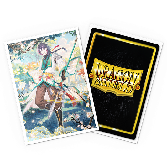 Dragon Shield Matte Art Sleeves: Grand Archive - Jin, Fate Defiant [100ct]