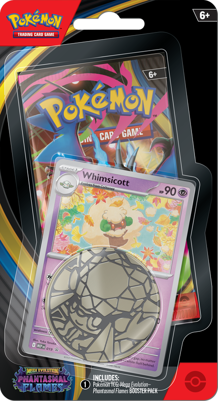 Pokémon TCG: Mega Evolution - Phantasmal Flames Checklane Blister