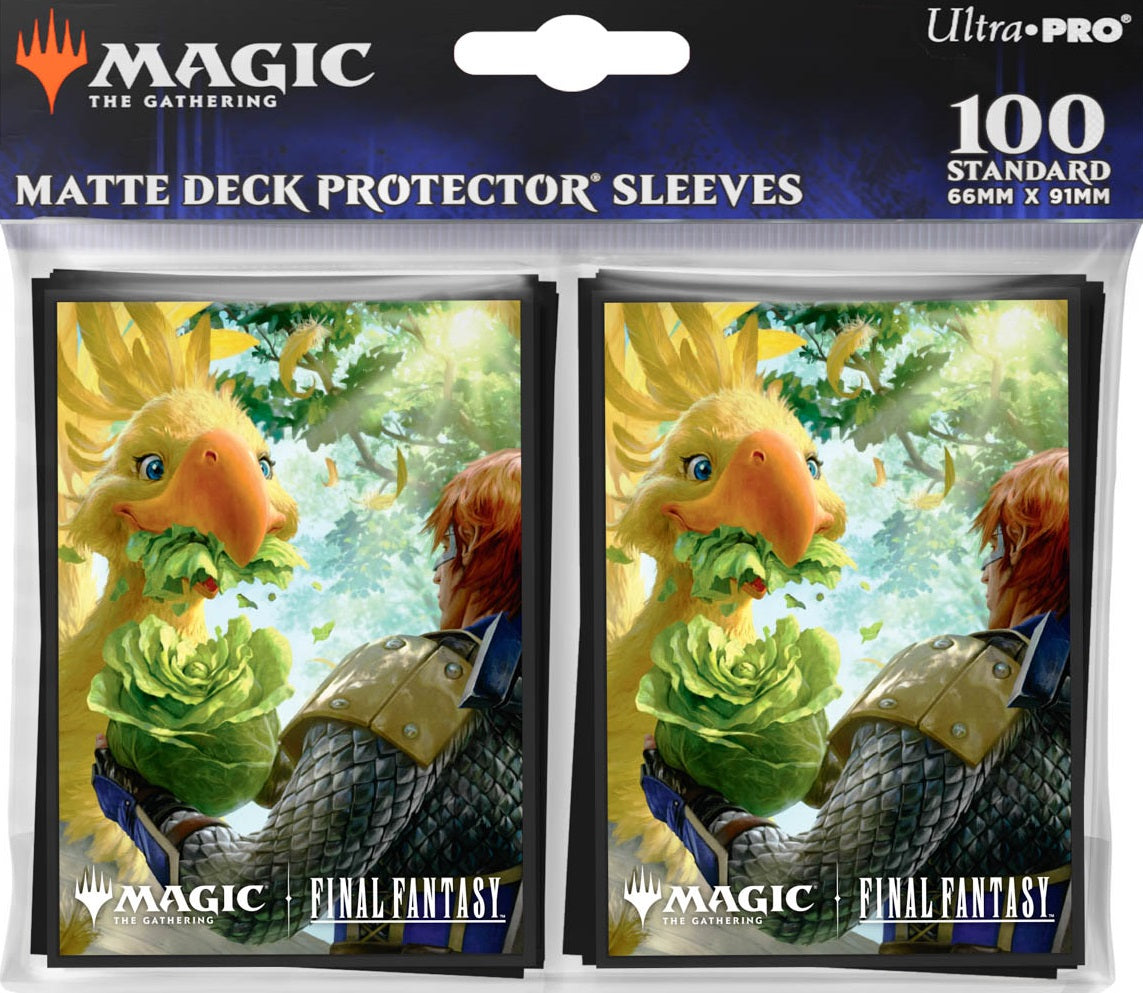 FINAL FANTASY Sleeves - Gysahl Greens [100ct]