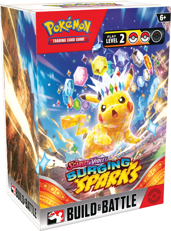 Pokémon TCG: Scarlet & Violet - Surging Sparks Build & Battle Box